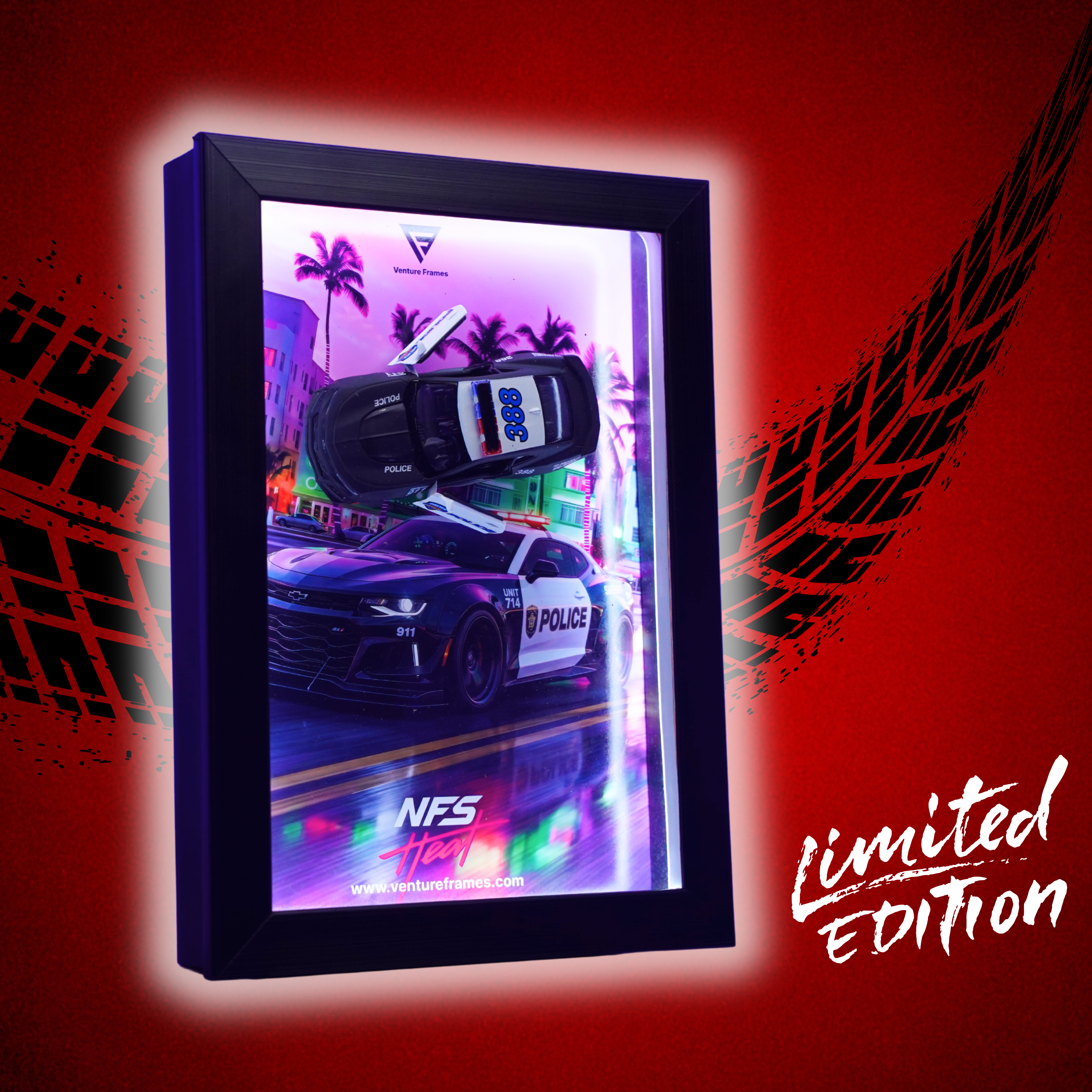 NFS Heat x Chevrolet Camaro Police Frame (Limited Edition)