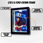 GTA V x Police FORD Crown Frame (LIMITED EDITION)