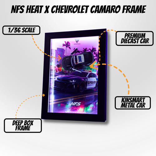 NFS Heat x Chevrolet Camaro Police Frame (Limited Edition)